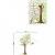 Набор виниловых наклеек "Красивое дерево с фоторамками"