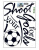 Виниловая наклейка "Футбольный мяч"