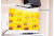 Наклейка виниловая "Фартук для кухни подсолнухи"